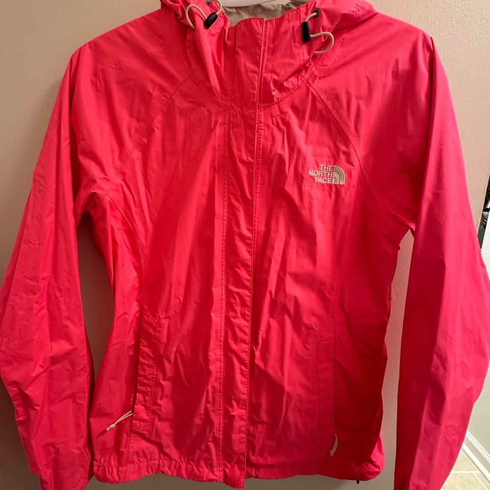 The North Face Vibrant Red Hooded Jacket